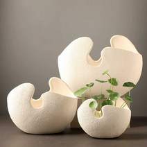수경화분 세라믹 연꽃 수반 정원 조경 화분 장식, 스타일 10 세라믹 중간