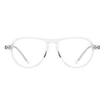 스타일호른 빅사이즈 보잉 투명 뿔테안경테 블루라이트차단안경