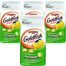 페퍼리지팜 골드피시 베이크드 스낵 크래커 파마산, 파마산(Parmesan), 4개, 187g
