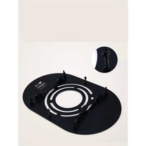 몽골식 굴뚝 텐트 구멍 홀잭 유투르 감성 화목난로, 그레이 알루미늄합금 화상방지판