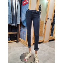 [W몰 리바이스] 여성 Levis 711 스키니 커팅 다크블루 청바지 19560-118