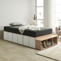 책장형 수납 슈퍼싱글 ss 원룸침대 베드 부부트윈 고등학생 1인용 미니 SS