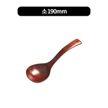 옻칠 나무국자 3size, 소 190mm
