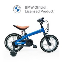 유아 어린이 네발 자전거 12인치 2살 아기 보조 바퀴, 14인치, BMW 블루 2-6세 키 90-120