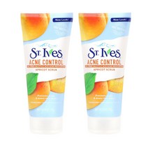 St Ives 세인트이브스 아크네 컨트롤 애프리콧 스크럽 6oz(170g) 2개 Apricot Scrub Acne Control