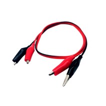 아두이노 악어클립 집게 50CM 변환잭 점프선 케이블 플러그테스트 PCB 빵판 브래드보드 점퍼선 전자 전기, PJ 1