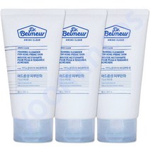 1+1+1/3개/닥터벨머 아미노클리어 아크네 클렌징 폼 150ml/산뜻한 크림타입, 1+1+1(3개)