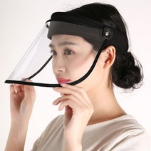 NICKKIM 닉킴 안전고글 안면보호마스크 자외선차단 썬캡 모자 캡모자 안면보호구 비말 차단 예방 햇빛 가리개 얼굴 보호대 마스크