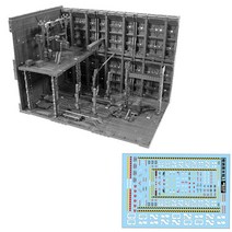 프라모델 디오라마 베이스 격납고 액션베이스 빌더스 부품 건프라 (Type37)