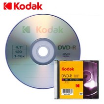 코닥 공DVD-R(10개입)-저장공간 음악 영화 기록 보존 공시디 DVD플레이어