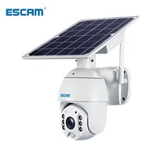ESCAM 클라우드 스토리지 PT 와이파이 배터리 PIR 알람 IP카메라 태양광 패널 야간 투시 양방향 IP66 방수 QF280 1080P, 03.Standard_01.CN | 3.6mm