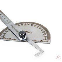 분도기 각도기 각도자 측정기 미니 수평