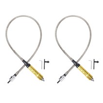 공구종류2X 로타리 그라인더 도구 유연한 플렉스 샤프트 맞는 + 0.3-6.5Mm 핸드 피스 Dremel 스타일 전기, 01 green