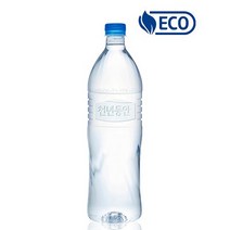 천년동안 뉴 강원심층수 에코 무라벨 생수 350m 1.2L (프리미엄박스포장) 대한민국 대표 해양심층수, 1.2L x18개입