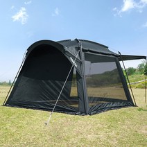 마운티아 어반쉐이드 스크린 타프텐트/그늘막텐트, 어반쉐이드 스크린 타프텐트(카키블랙), 카키블랙