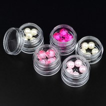 5단 투명 원형케이스 미니, 1개