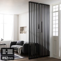 마켓리더 가벽 인테리어 아트월 대형 파티션 892, 블랙