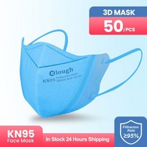 Elough-성인용 3D KN95 페이스 마스크 FPP2 Homologadas 유로파 블랙 FFP2 노아 컬러 ffp2kn95 인증, 11 50pcs Blue, 한개옵션1