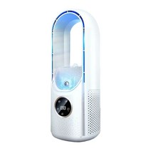 휴대용 에어컨 3-in-1 개인 공기 쿨러 팬 증발 냉각기, 하얀, 01 White