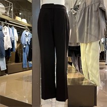 데이텀 SH01 베이직 스트레이트 팬츠(블랙) DATS22W01