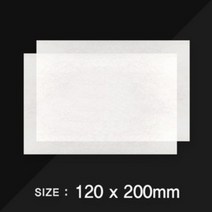 유산지 120x200mm 800매 ~ 8000매 튀김 강정 깔지 기름종이, 5600매