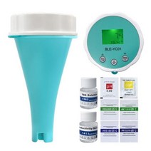 수류모터 생성 파도 모터 스마트 PH 염소 측정기 수영장 수질 테스터 or p ects Temp CL 레벨 온라인 모니터링 분석기 스파 수족관, 보정 키트