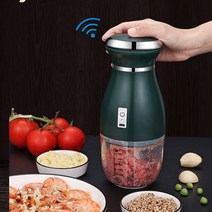 무선도깨비방망이 갈갈이 믹서기 다진마늘 블렌더, 독일 4날 무선 모델(커피 브라운)