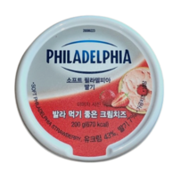 필라델피아 딸기 치즈 200g x 3개 + 아이스포장, 1세트