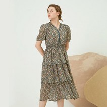 써스데이아일랜드 여름 기질 잔꽃 원피스 T214MOP254W