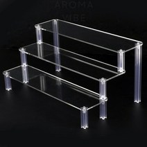 VEDANE 조립식3단아크릴진열대 아크릴전시대, 3단