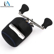Maxcatch 멀티플라이어 베이트 캐스팅 릴 가방 낚시 파우치 커버 릴지지대 미끄럼방지, 단일옵션