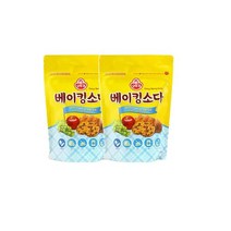 오뚜기 식용 베이킹소다 400Gx2 쿠키 세제활용 홈베이킹재료 달고나 2개, 1세트