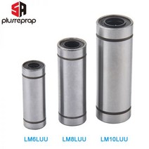 3d프린터부품 LM6LUU LM8LUU LM10LUU 긴 선형 베어링 부시 부싱 부드러운 막대 샤프트 CNC 3D 프린터 부품