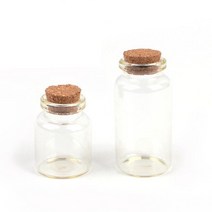 5개 향신료 보관 코르크 마개 소형 유리병 세이지분말 생강가루 신혼부부선물 시치미 시즈닝, 30x60mm