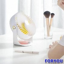 서큘레이터 겸용 탁상선풍기 캠핑선풍기 여름필수품, 이모션7인치FAN 코랄핑크