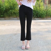 레몬소울 여성용 에라 세미 스판 부츠컷 청바지