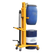페달 유압 드럼 리프트 지게차 이동 수동 푸시, DTF450A 600MM