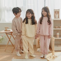 봄신상 아동 돌아기 키즈 유아 베이비 주니어 남아 여아 기본 맨투맨 티셔츠 조거 바지 상하세트 KC안전인증제품 어린이집 등원룩 등원복 신학기룩 상하복 세트