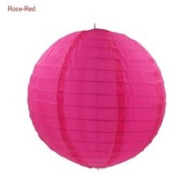 매화 꽃 라운드 종이 랜턴 16 인치 40cm 웨딩 생일 파티 장식 열기구 Lampion, [01] 16inch 40CM, [33] Cloth lantern rose