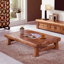 [마루엔개비] 귀장부 원목중틀 좌식테이블 180사이즈
