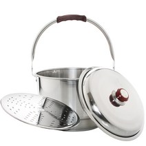 선학 스텐 들통(선택)찜솥 곰솥 빨래솥 대용량 양동이, 본상품선택, 2호