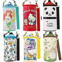 [업체배송]캐릭터 보온보냉 어깨끈 물병 파우치 주머, 옵션선택, 헬로키티 에나멜(품)(절)
