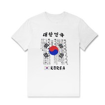 와라코리아 대한민국 티셔츠 반팔