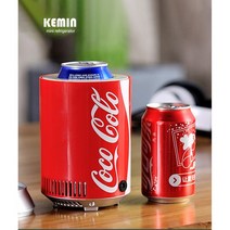 KEMIN USB 전원 미니 330ML냉장고, 레드