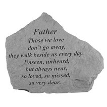 Kay Berry Memorial Stone - Father Those We Love - for Garden Grave Memory Remembrance, 1