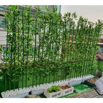 대나무 조화 가림막 1m 1.5m 2m 2.5m 3m 카페 인테리어 인조 대형 나무, 대나무 조화 3m