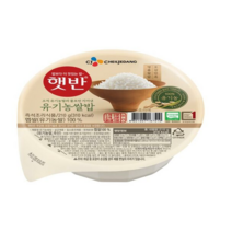 햇반 유기농 쌀밥, 210g, 1개