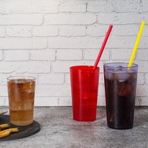 DC 원형 물컵 7size 카페 식당 업소용 뷔페 물컵 음료수컵 플라스틱컵, 40DC (115ml), 청색, 1개