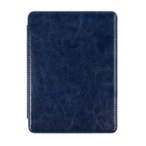 ebook리더기 이북리더 전자책뷰어 킨들 4용 pu 가죽 케이스 킨들 5 킨들 기본 45용 마그네틱 커버 d01100 e-리더 전자책 Funda capa, 진한 파란색, 킨들 4 5용