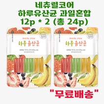네츄럴코어 하루유산균 12p x 2 (총 24p) 강아지간식, 과일혼합